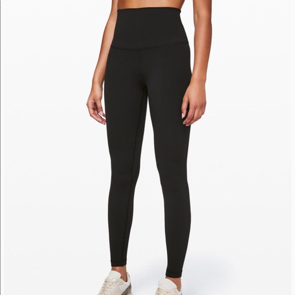 Black High Rise Lulu Align Leggings